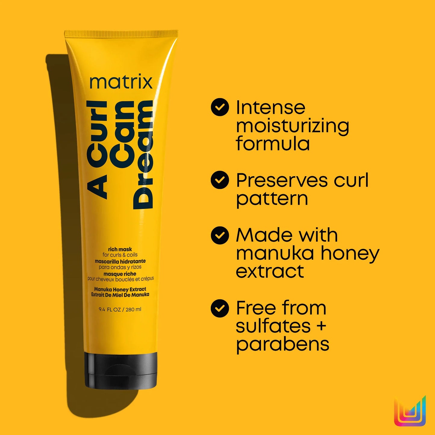 Matrix A CURL CAN DREAM RICH MASK