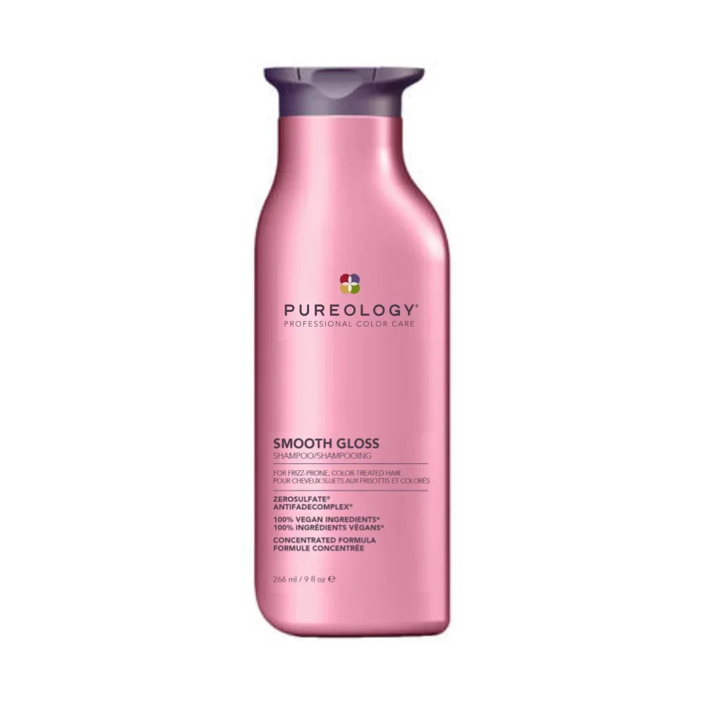 Pureology SMOOTH GLOSS SULFATE-FREE SHAMPOO FOR FRIZZY HAIR