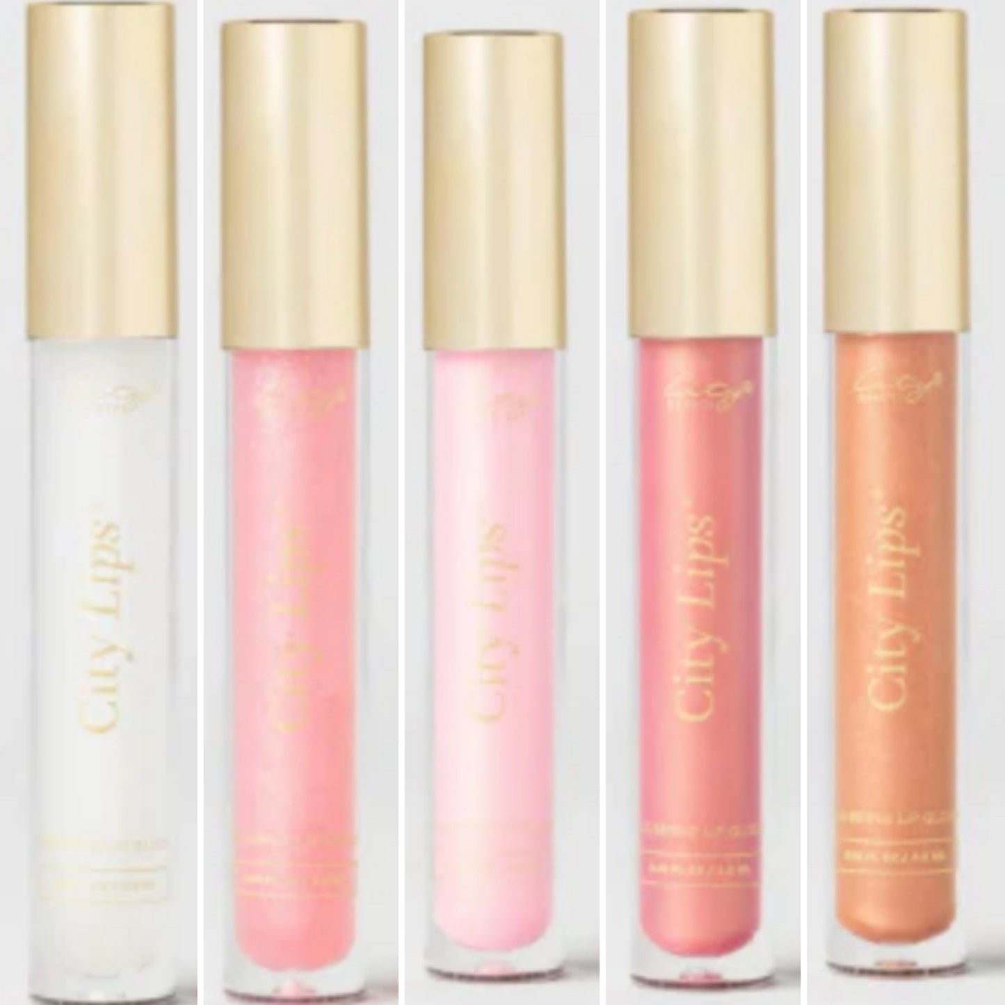 City Lips Plumping Lip Gloss-6 Shades