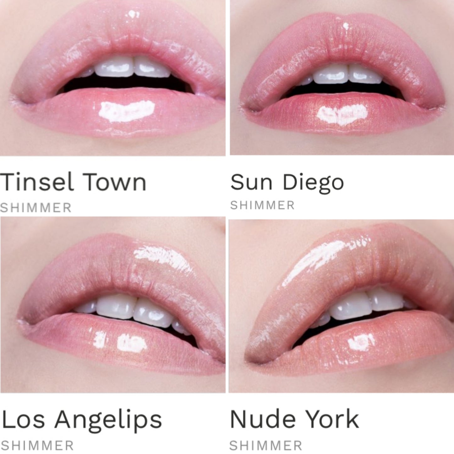 City Lips Plumping Lip Gloss-6 Shades
