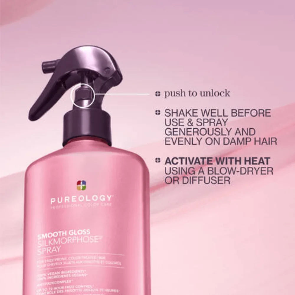 Pureology SMOOTH GLOSS SILKMORPHOSE™ SPRAY FOR FRIZZY HAIR